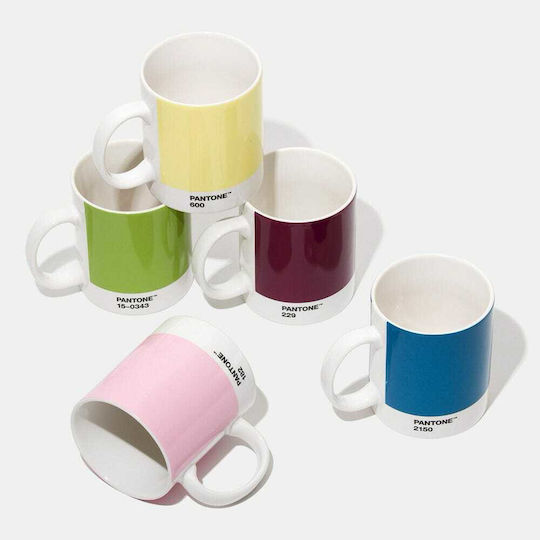 Pantone Lifestyle Чаша от Порцелан Жълта 375мл