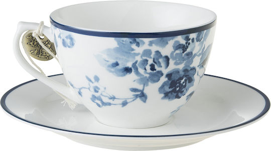 Laura Ashley Blueprint Φλιτζάνι Cappuccino από Πορσελάνη China Rose 260ml