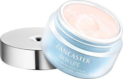 Lancaster Skin Life Αnti-aging & Moisturizing Day Cream Suitable for All Skin Types with Hyaluronic Acid 50ml