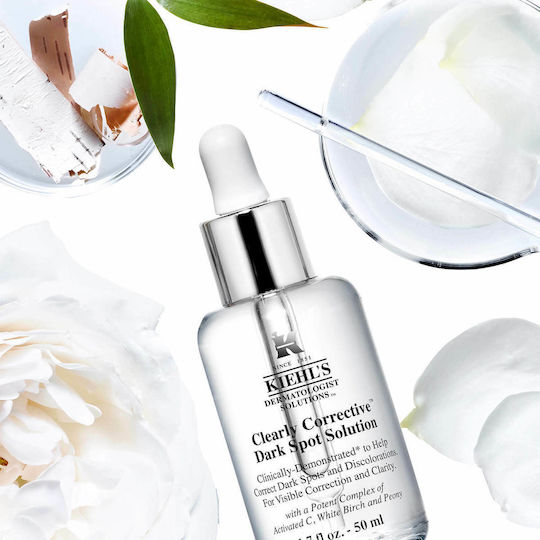 Kiehl's Clearly Corrective Dark Spot Solution Moisturizing & Anti-aging Serum Face with Vitamin C & Salicylic Acid for Radiance & Revitalization 30ml
