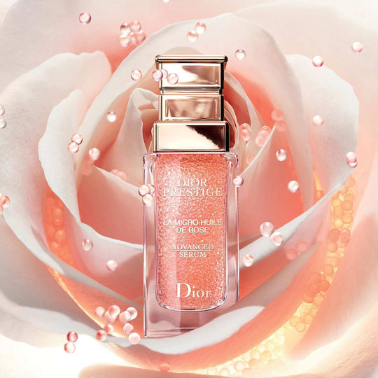 Dior Prestige La Micro-Huile De Rose Ενυδατικό & Αντιγηραντικό Serum Προσώπου με Βιταμίνη E για Σύσφιξη & Αναζωογόνηση 30ml