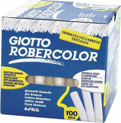 Giotto Set 100 White Chalk