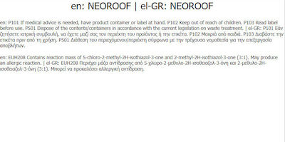 Neotex Neoroof Elastomer Insulating Sealing Polyurethane 4kg White