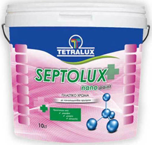 Tetralux Septolux Nano Plastic Ecological Paint for Interior Use White 10lt