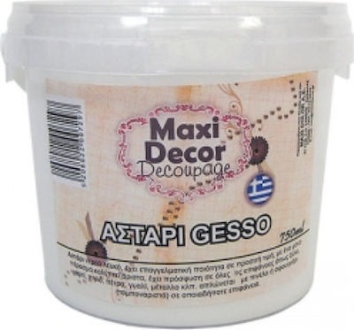 Maxi Decor Αστάρι Primer Gesso Primer Transparent for Wood and Glass 750ml