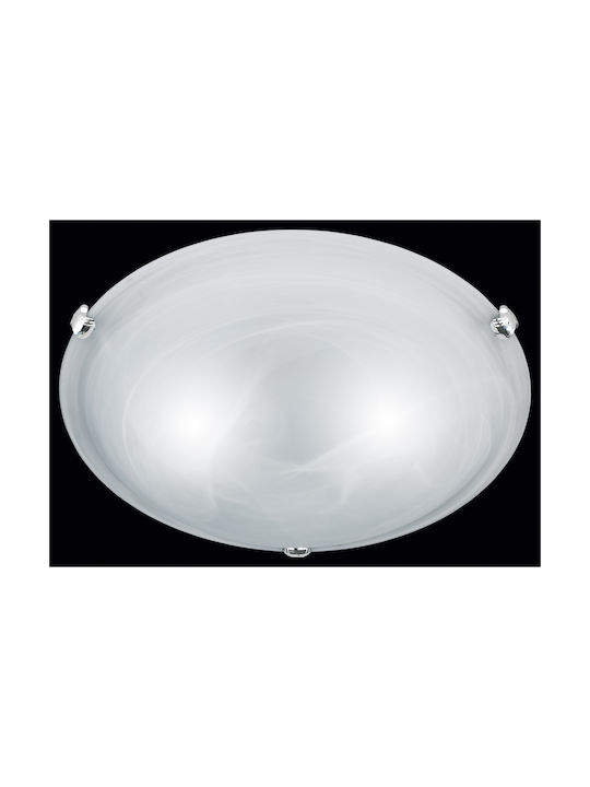 Trio Lighting Clasică De sticlă Plafonieră de Tavan cu Soclu E27 în culoare Alb 40buc