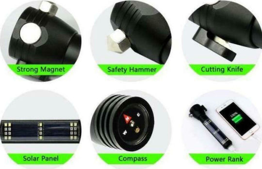 Wiederaufladbar Taschenlampe LED Doppelte Funktion