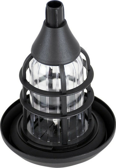 GloboStar Set of 6 Spiked Solar Lights Lanterns 1W 100lm Warm White 3000K with Photocell IP65 12x12cm