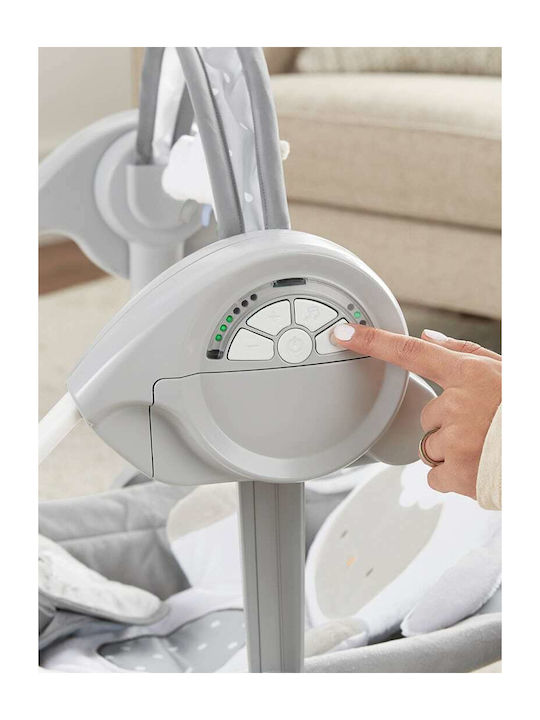 Ingenuity Manual Baby Relax Swing Comfort 2 Go Cuddle Lamb for Child up to 9kg