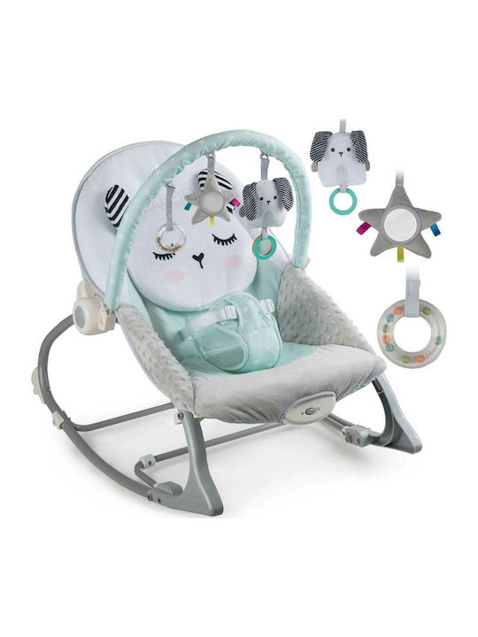 Ricokids Elektrisch Baby Relax mit Vibration Mint für Kind bis 9kg