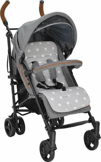 Bebe Stars Κάλυμμα Καροτσιού Triangle Διπλής Όψης 33x70εκ. Beige Fox