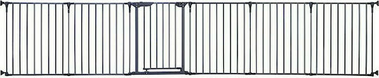 Dreambaby Royale Foldable Security Door in Black Color 380x74cm 1pcs