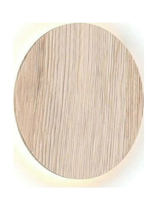 Aca Eclipse Modern Lamp Wall with Integrated LED and Warm White Light Brown 14x3.6cm