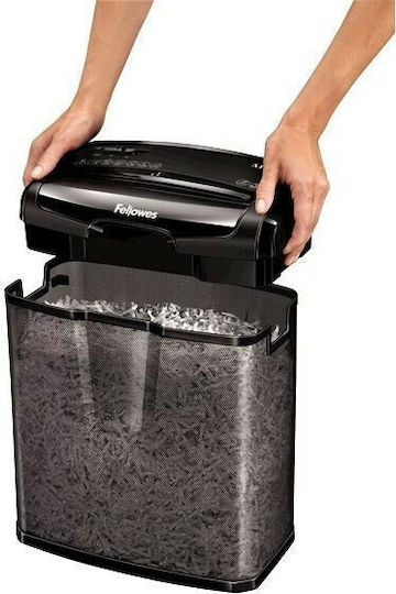 Fellowes Καταστροφέας Εγγράφων M-7CM Cross Cut 7 Φύλλων με Κάδο 13lt