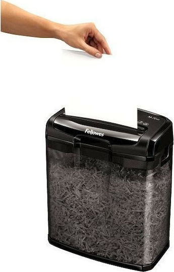 Fellowes Καταστροφέας Εγγράφων M-7CM Cross Cut 7 Φύλλων με Κάδο 13lt