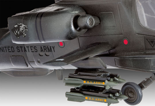 Revell Φιγούρα Μοντελισμού Ελικόπτερο Planes Series AH-64A Apache 56 Κομματιών σε Κλίμακα 1:100