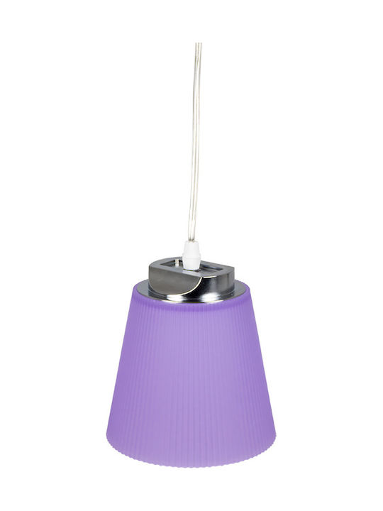 V-TAC Hängelampe Lila 15x9.5x125cm.