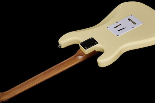 Harley Benton ST-62 Electric Guitar Stratocaster With SSS Pickups Arrangement Vintage White