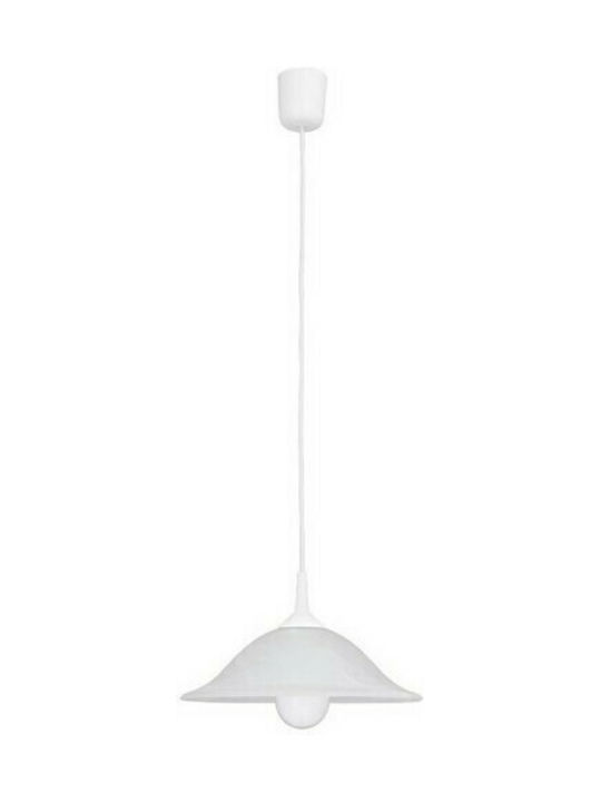 Rabalux Pendant Light Single-Light for Socket E27 White