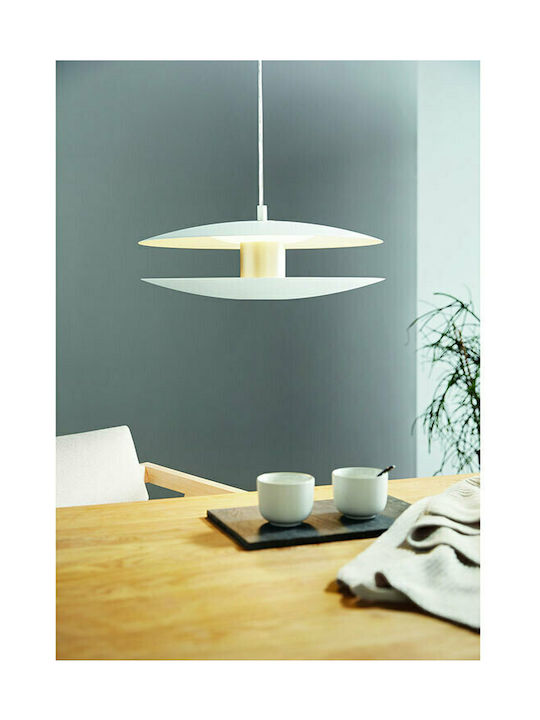 Eglo Trappeto Pendant Light LED White