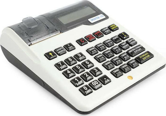 Incotex 133 WEB Registrierkasse mit Batterie in Weiß Farbe