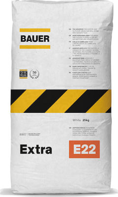 Bauer Extra Adeziv Placi de faianță Alb 25kg