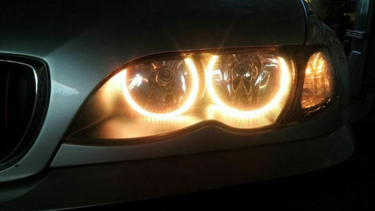 Car Headlight Angel Eye Ring 12V BMW E46 RGB