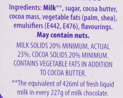 Cadbury Dairy Milk Christmas Advent Calendar Σοκολατάκια Γάλακτος Advent Calendar 90gr