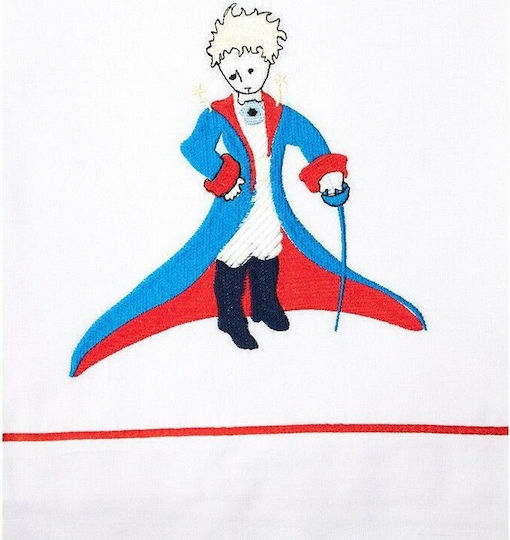 La Christine Christening Oilcloths Little Prince White 3 Pieces