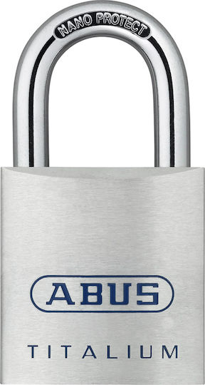 Abus Titalium 80TI/45B Aluminum Padlock Brass with Key 45mm 1pcs