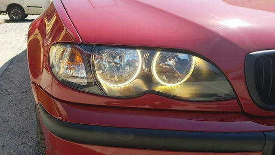 Auto Scheinwerfer Angel Eye Ring 12V BMW E46 Weiß Farbe