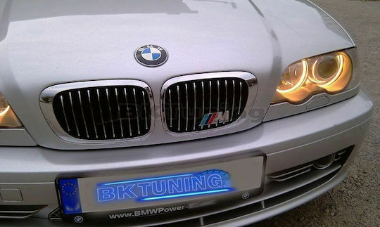 Inel Angel Eye pentru Far Auto 12V BMW E46 Galben Culoare