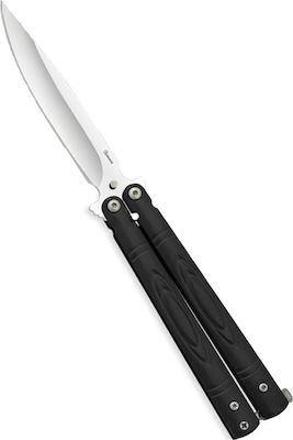 Martinez Albainox BT Butterfly Knife Black with Blade made of Steel