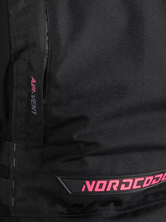 Nordcode Rhyno Ladies Women's Motorcycle Jacket Cordura 4 Seasons Waterproof Black