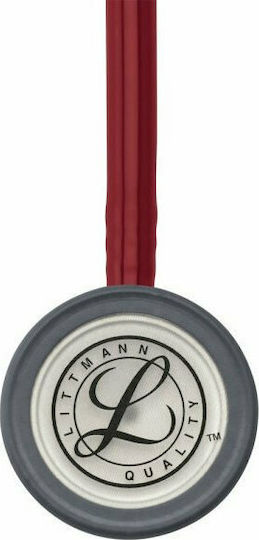3M Littmann Classic III Adults Non Chill Double Head Stethoscope Burgundy