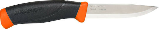 Morakniv Companion (S) Μαχαίρι Hi-Vis Orange σε Θήκη
