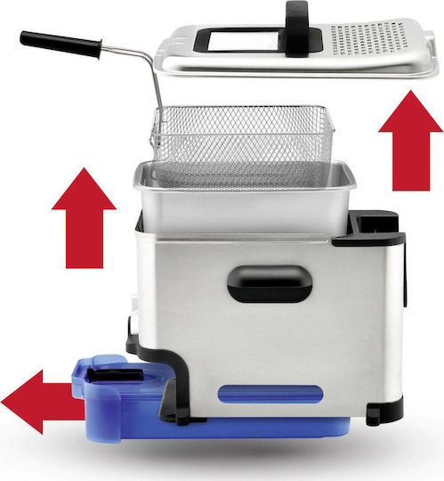 Tefal Oleoclean Pro Фритюрник 3.5лт Сребрист