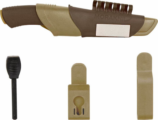 Morakniv Bushcraft Survival Μαχαίρι Επιβίωσης Desert σε Θήκη