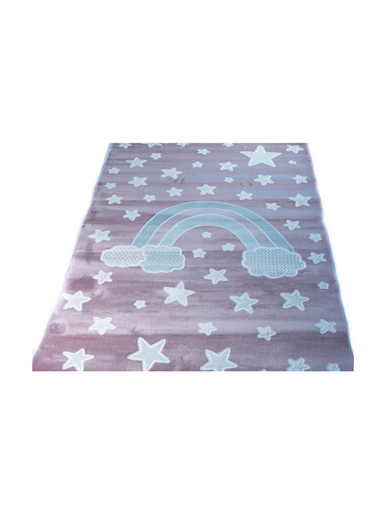 Tzikas Carpets Kids Synthetic Rug 33076-055 Stars 160x230cm 11mm