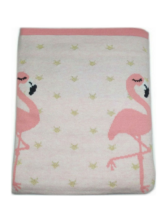 Morven Κουβέρτα Αγκαλιάς & Λίκνου Flamingo 1850 80x100εκ. Morven Κουβέρτα Αγκαλιάς & Λίκνου Flamingo 1850 80x100εκ.
