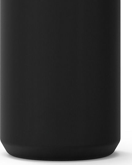 Quokka Solid Bottle Thermos Stainless Steel BPA Free 630ml Black
