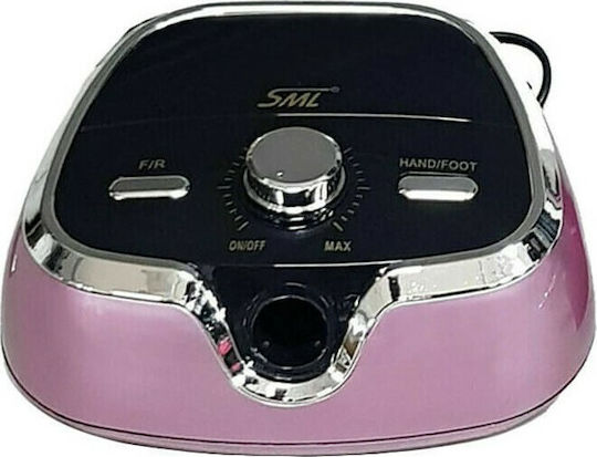 SML M3 Nail Drill Power 35W Pink with Pedal with 35000 Rotations per Minute