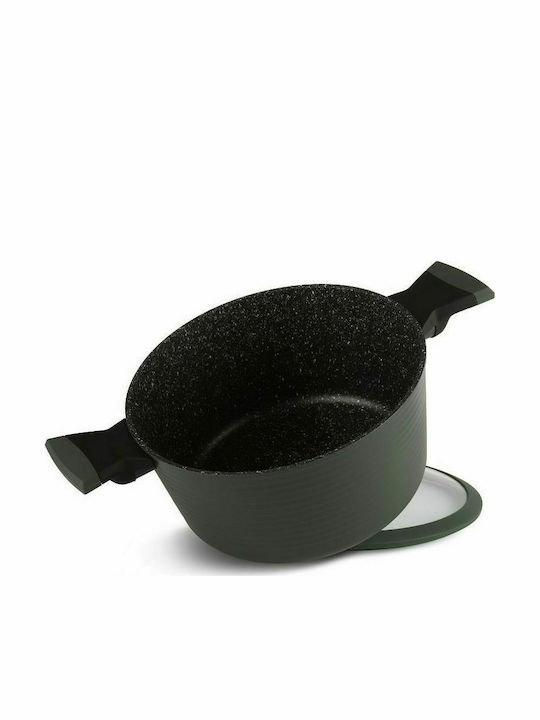 Edenberg Cookware Set of Aluminum with Non-stick Coating Black 15pcs