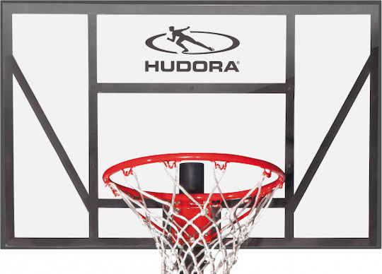 Hudora Pro Μπασκέτα με Βάση και Ρυθμιζόμενο Ύψος 230-305εκ.