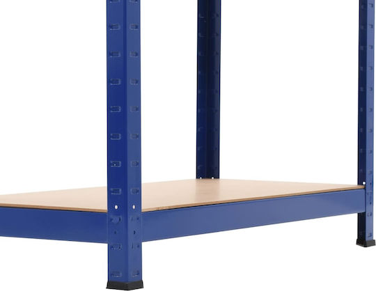 vidaXL Ραφιέρες Dexion Γαλβανιζέ 80x40x160εκ. με 3 Ράφια Συνολικής Αντοχής 960kg 2τμχ