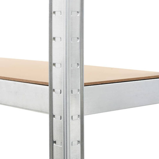 vidaXL Ραφιέρες Dexion Γαλβανιζέ 75x30x172εκ. με 4 Ράφια Συνολικής Αντοχής 1500kg 3τμχ