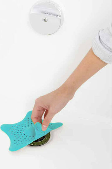 Umbra Hair trap with suction cup Starfish Drain Stopper