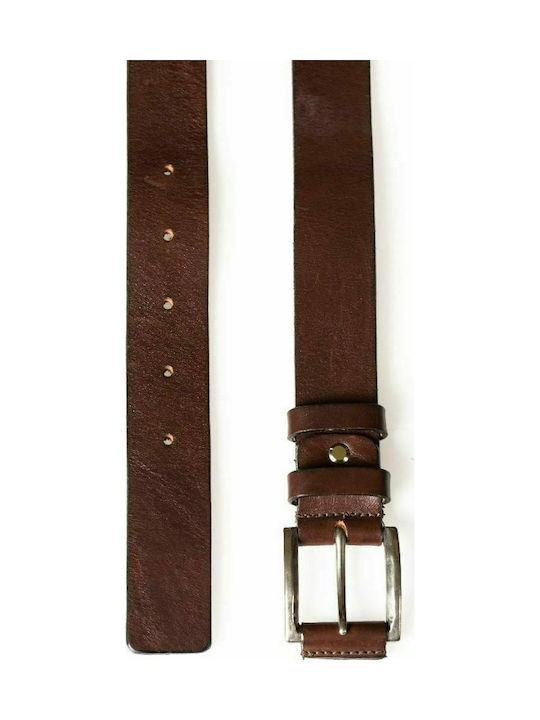 3685 Men's Leather Belt Brown