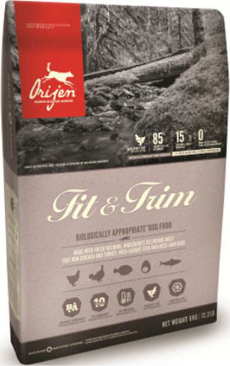 Orijen Fit & Trim 11.4kg Ξηρά Τροφή Σκύλων Διαίτης, χωρίς Σιτηρά με Γαλοπούλα και Κοτόπουλο