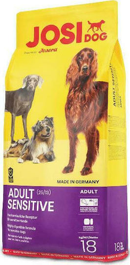 Josera Josidog Adult Sensitive 18kg Dry Food Gluten-Free for Adult Dogs with Meat and Rice